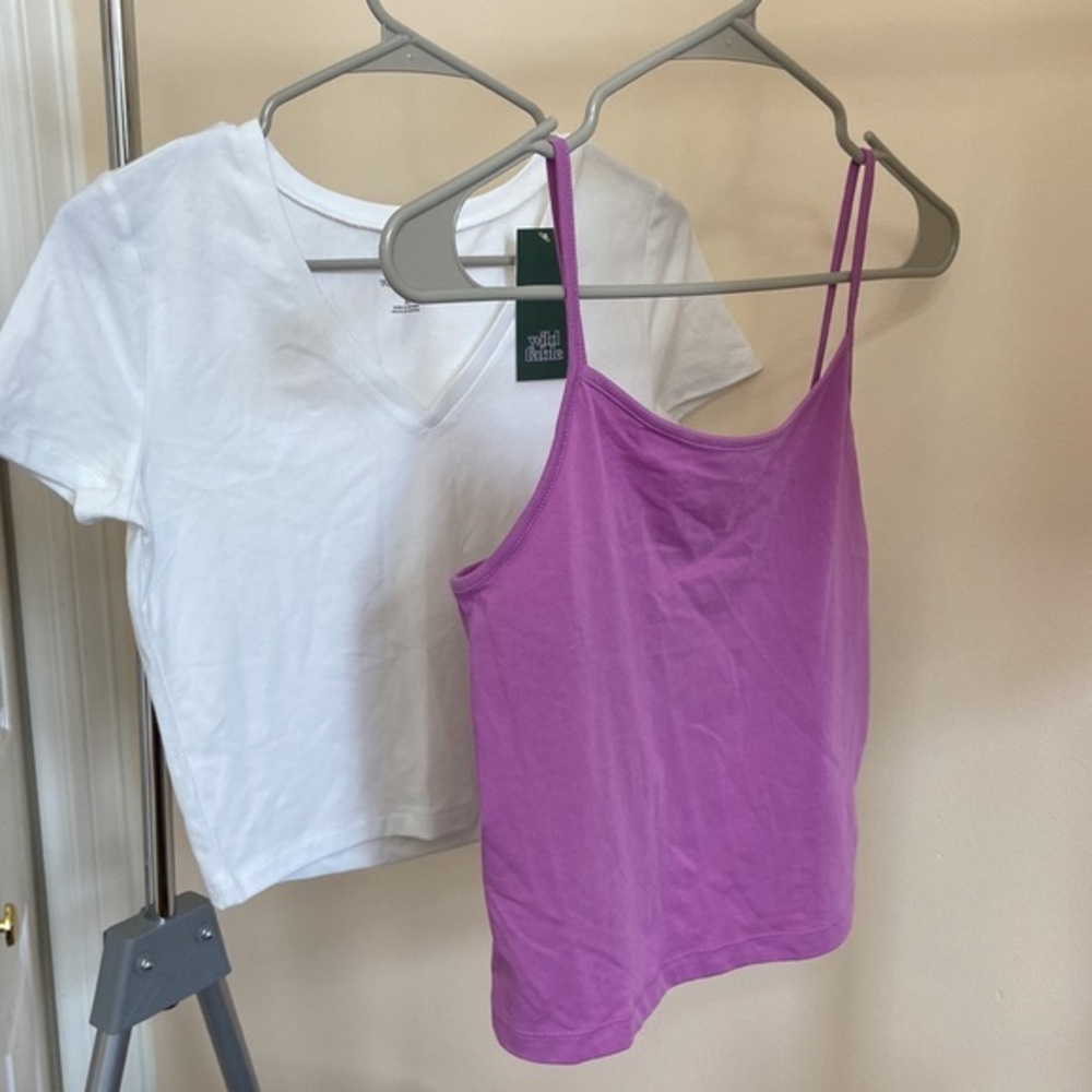 2 wild fable crop tops size medium